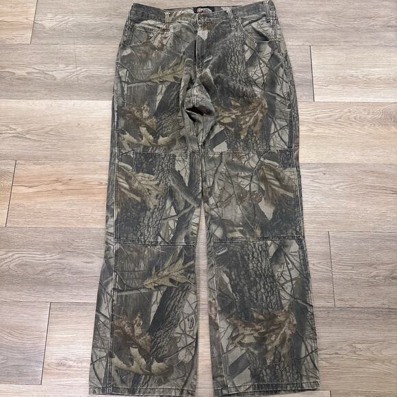 Outfitters Ridge Men’s 36x34 RealTree Camo Double Knee Hunting Pants Streetwear - Picture 1 of 11